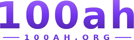 100ah logo